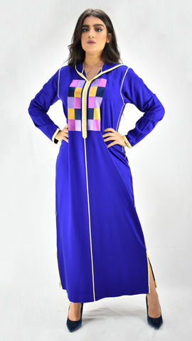 djellaba-jellaba-enligne-bleuroi-caftan-mlifa-broderie-motifgeometrique-kenzo-jellabamoderne-chic-prestige-glamour-classe
