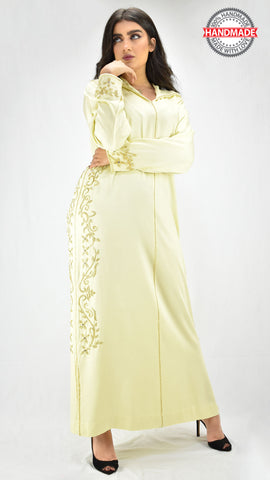djellaba-jellaba-perles-caftan-jaune-bensouda-couture-ocaftan-moderne-2021-chic-prestige-glamour-classe