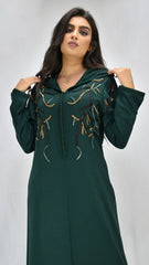 djellaba-jellaba-perles-crepe-vert-bouteille-femme-ocaftan-jellabamoderne-chic-prestige-glamour-classe-djellabahdour