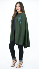 cape-cachemire-vert-bouteille-jellaba-caftan-broderie-ocaftan-moderne-fashion-chic-prestige