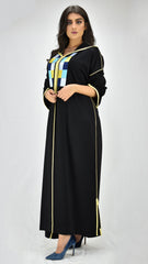 djellaba-jellaba-mekhzania-enligne-noir-noire-caftan-mlifa-broderie-motifgeometrique-jellabamoderne-chic-prestige-glamour-classy-fabulous-classe