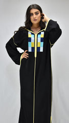djellaba-jellaba-mekhzania-enligne-noir-noire-caftan-mlifa-broderie-motifgeometrique-jellabamoderne-chic-prestige-glamour-classy-fabulous-classe