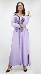 djellaba-mauvepastel-broderie-pointcroix-ocaftan-jellabamoderne-2020-chic-prestige-glamour-classe