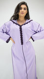 djellaba-mekhzania-jellaba-caftan-mauve pastel-bensouda-couture-ocaftan-jellaba moderne-2021-chic-prestige-glamour-classe