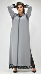 djellaba-dentelle-2pieces-crepe-gris-jellaba-moderne-chic-hdour-ocaftan